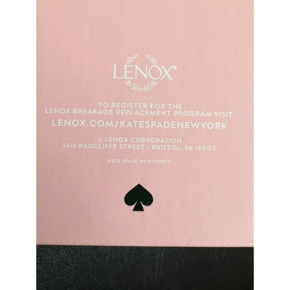 Kate Spade Stemless Champaign glasses Gold hearts set of 2 NEW in box - Picture 5 of 6